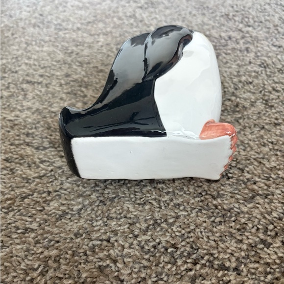 Ceramic Penguin Pencil and Phone Holder - Picture 4 of 7